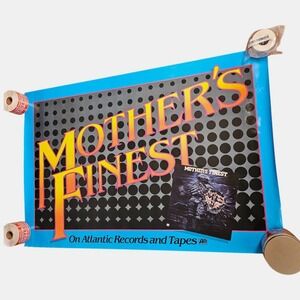 Mother's Finest Iron Age 36x24 Vintage 1980s Atlantic Records Rock Promo Poster